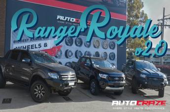 FORD-RANGER-VAPOR-BLACK-MACHINED-WITH-DARK-TINT